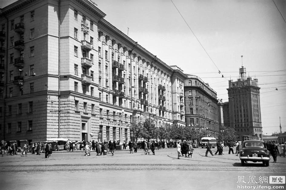 西方记者镜头中1958年的莫斯科 高清
