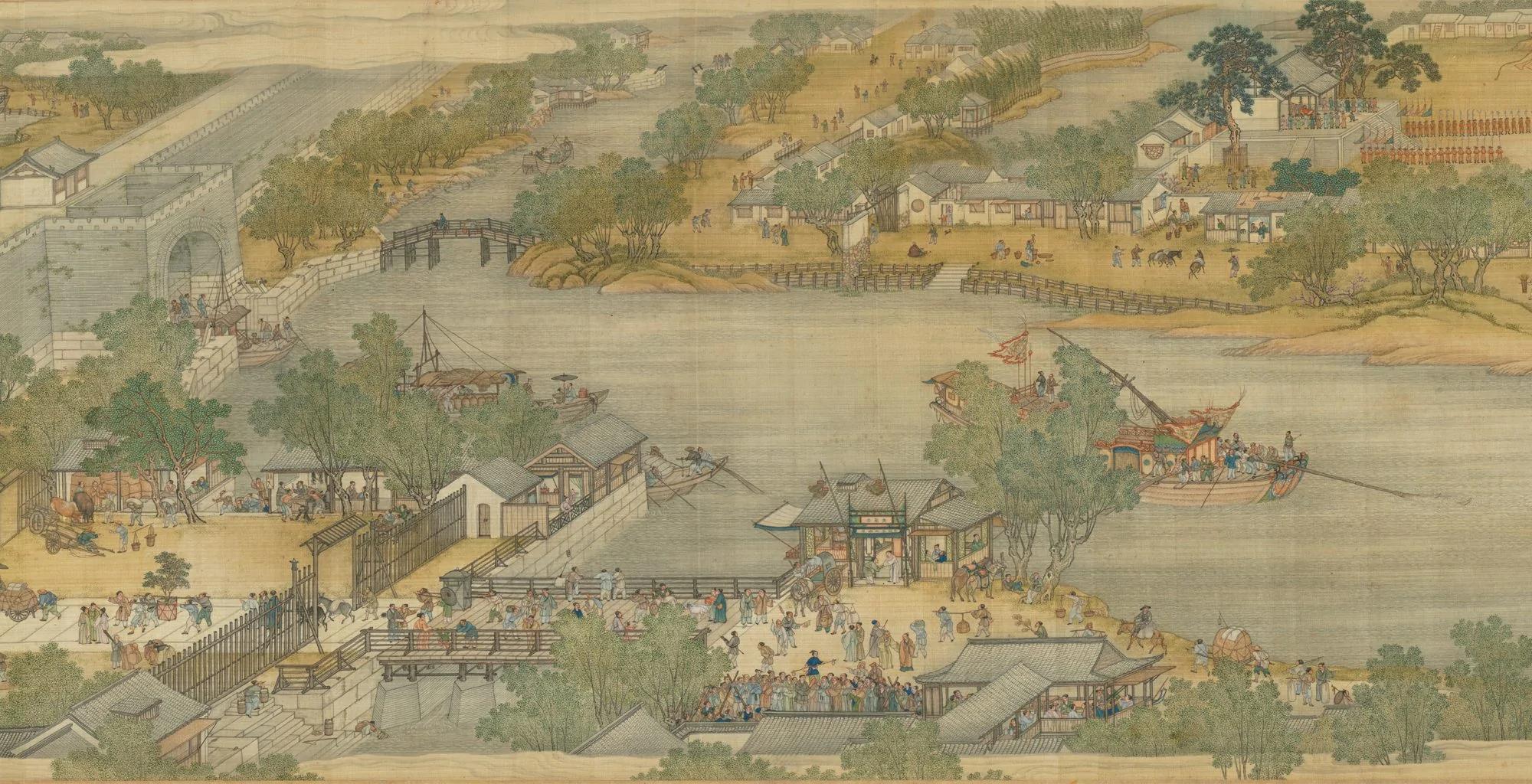 中國十大傳世名畫：宋·張擇端《清明上河圖》