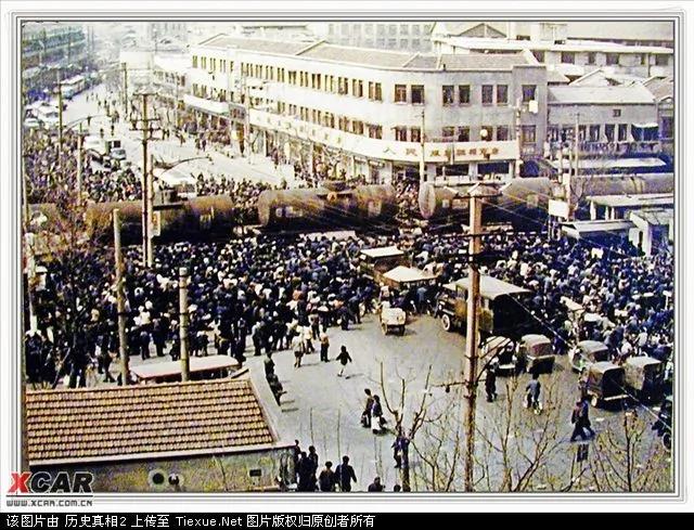 实拍:1971年繁华的台北街头
