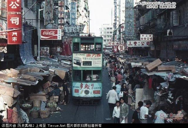 实拍:1971年繁华的台北街头