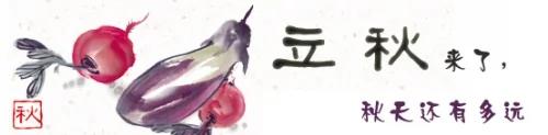 你知道 立秋嗎？ 秋天不遠了