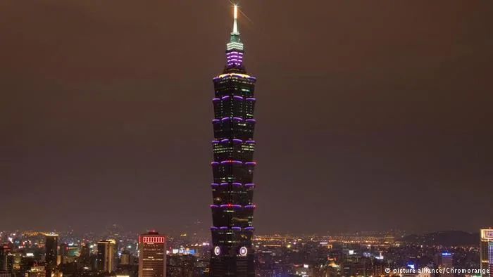 Wolkenkratzer Taipei101 in Taiwan