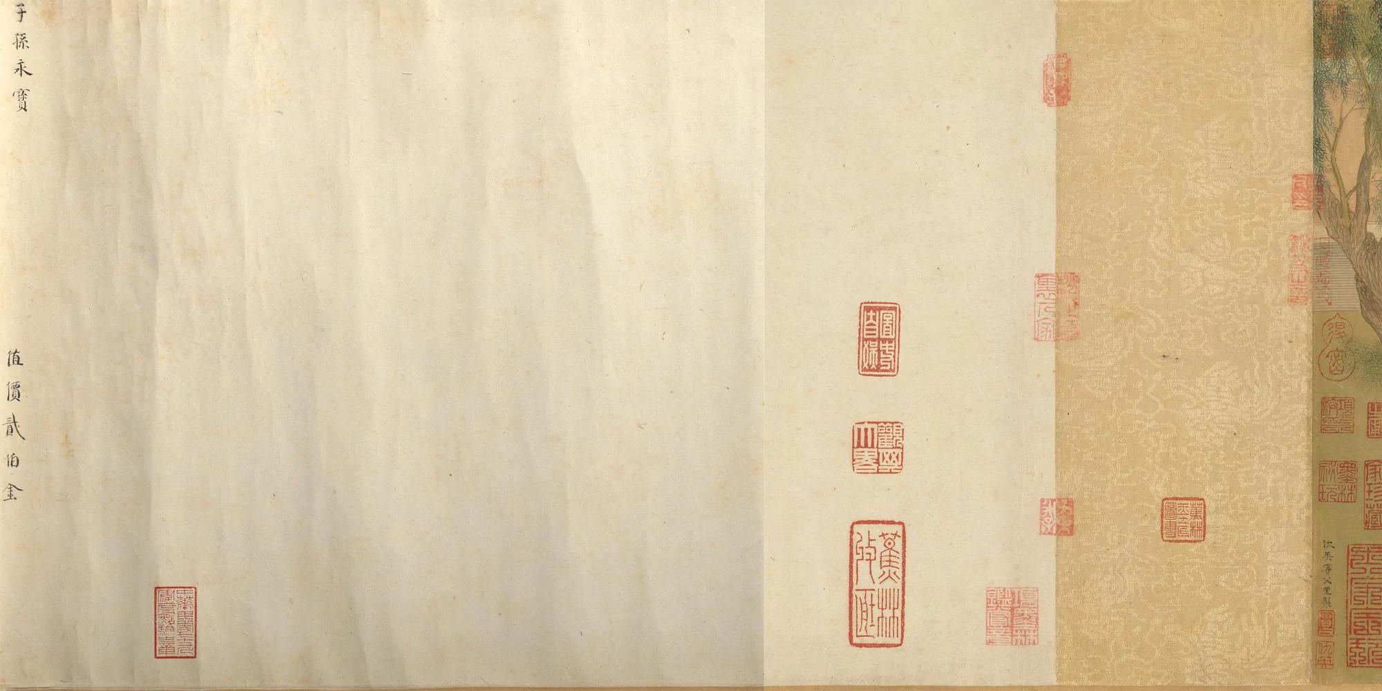 中国十大传世名画:明•仇英•《汉宫春晓图》
