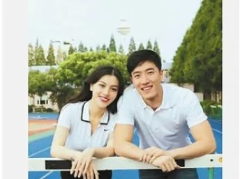 網絡流傳的劉翔夫婦的照片