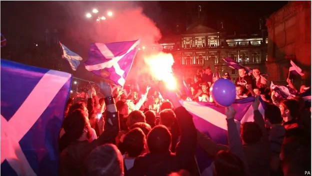 蘇格蘭獨立公投首批點票結果出爐