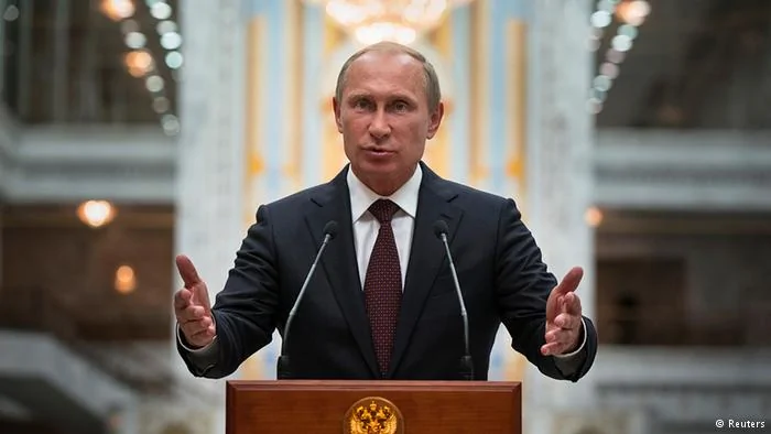Russland Präsident Wladimir Putin in Minsk