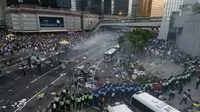 香港佔中抗議