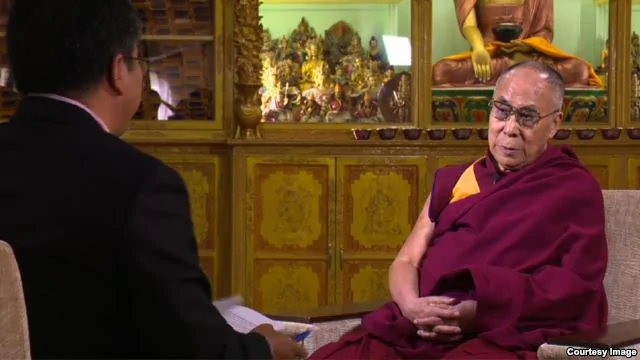 达赖喇嘛接受专访
