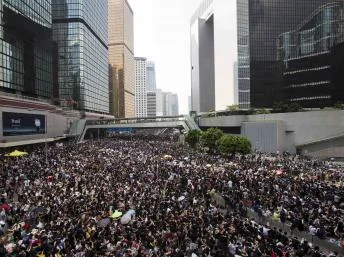 香港占中運動與北京中央政府陷入對立的拉鋸戰
