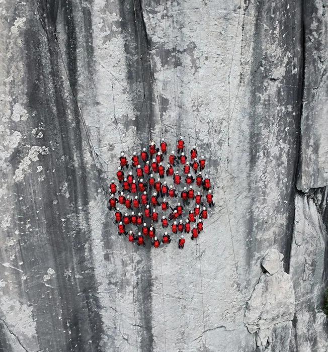 摄影师创意:一组令人惊叹的登山照