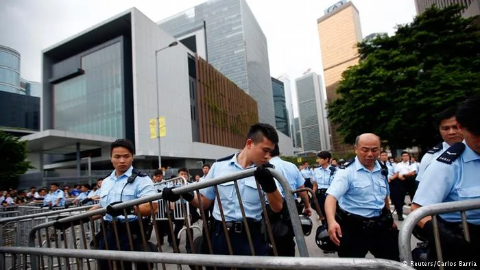 Bildergalerie Proteste in Hongkong02.10.2014