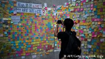 Proteste in Hongkong04.10.2014