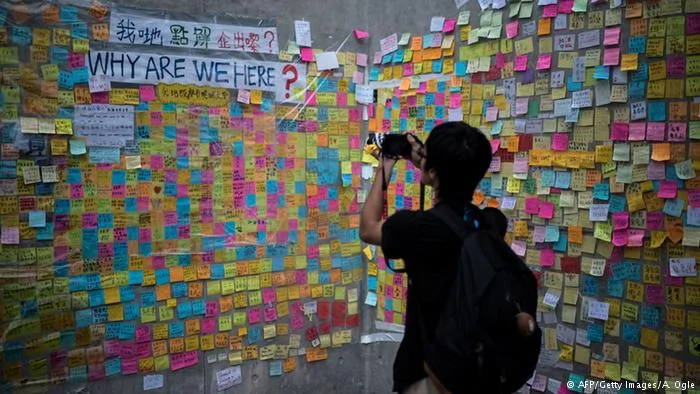 Proteste in Hongkong04.10.2014