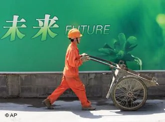 China Wanderarbeiter in Schanghai