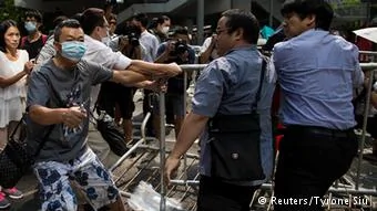 Hongkong Unruhen Protest13.10.