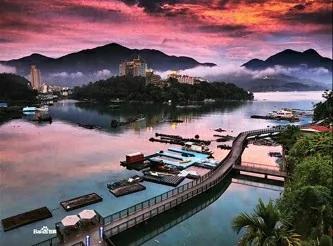 台湾日月潭边最美酒店:涵碧楼