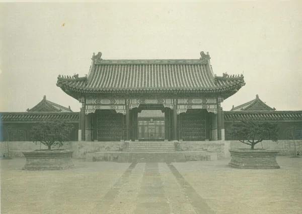 民国时期影像:河南安阳袁世凯墓 规模宏大 3