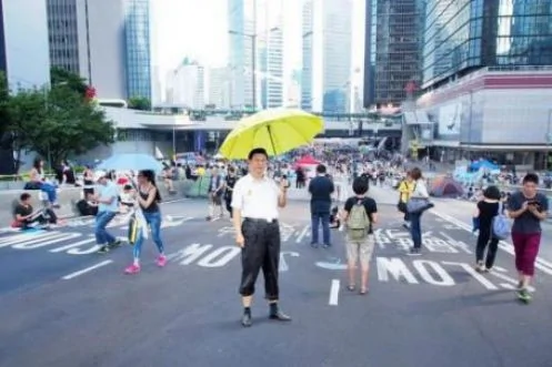 王大雷：托新闻摄影奖的福习总到达雨伞革命现场