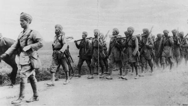 图辑：一战百年 黑白照片血红罂粟 中国参战