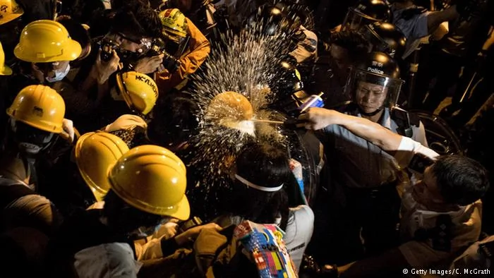 Hongkong Protest und Zusammenstöße30.11.2014