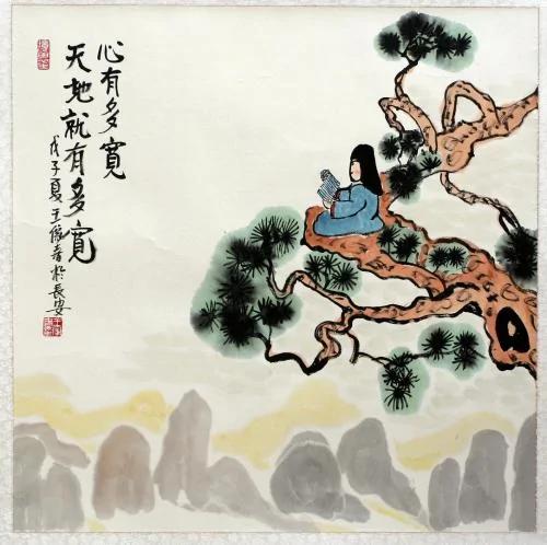 哲理中国画-智慧小品文