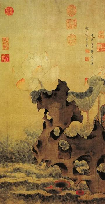 历代名家画荷