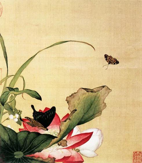 历代名家画荷