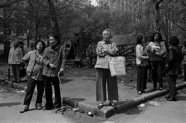 穿越时光 珍贵老照片:1980的纽约唐人街