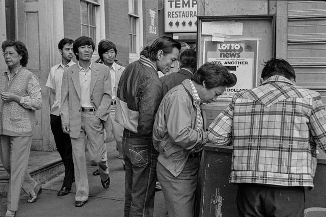 穿越时光 珍贵老照片:1980的纽约唐人街