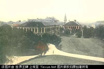难得一见的老上海彩照