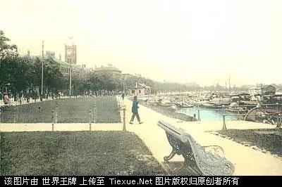 难得一见的老上海彩照
