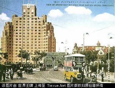 难得一见的老上海彩照