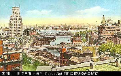 难得一见的老上海彩照