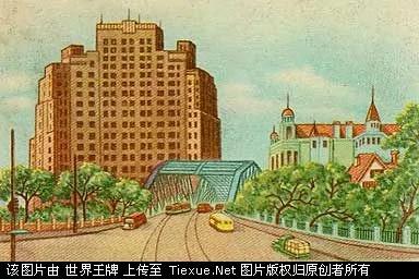 难得一见的老上海彩照