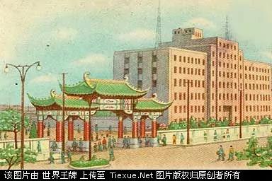 难得一见的老上海彩照