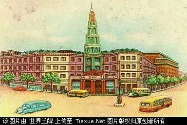 难得一见的老上海彩照