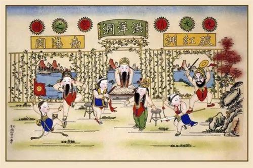 中国古代精美年画