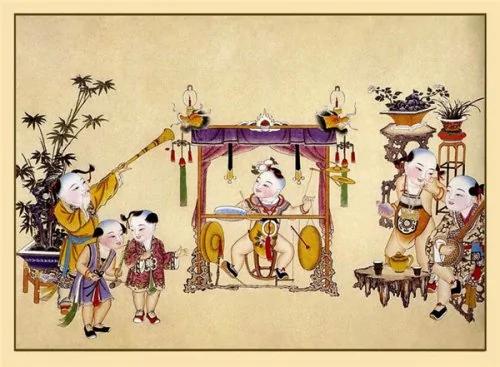 中国古代精美年画