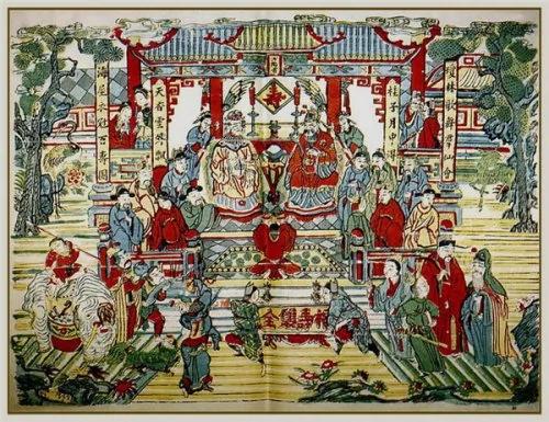 中国古代精美年画