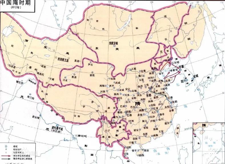 名正则言顺:中国历朝国号的由来及其疆域图