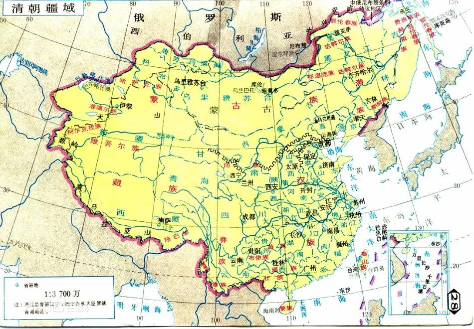 名正则言顺:中国历朝国号的由来及其疆域图