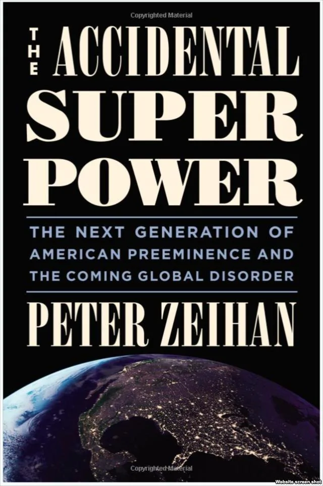 彼得·瑟漢:《偶然的超級大國》封面(網絡截圖)