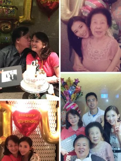 林志玲陪父母过生日全家出镜被赞颜值都很高
