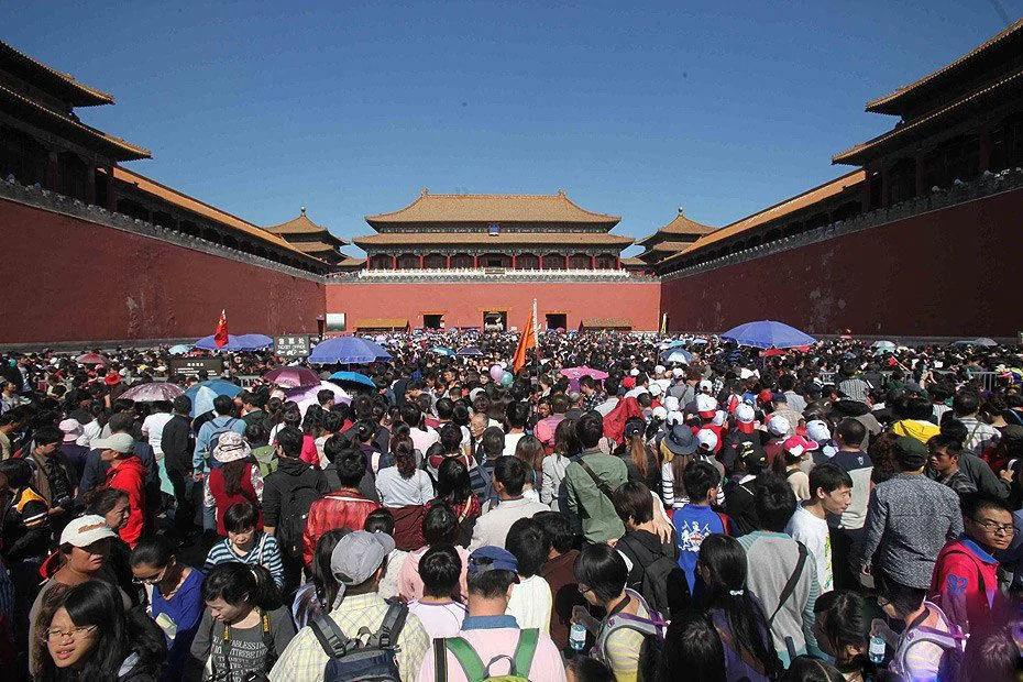 在自拍杆和游客潮诞生之前:清朝时的北京旧照