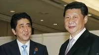 中共领导人习近平与日本首相安倍晋三在印尼的新“习安会”（22/04/2015）