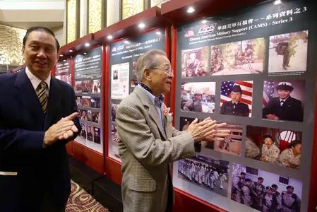 组图:华美合作空战珍贵史料在台湾展出