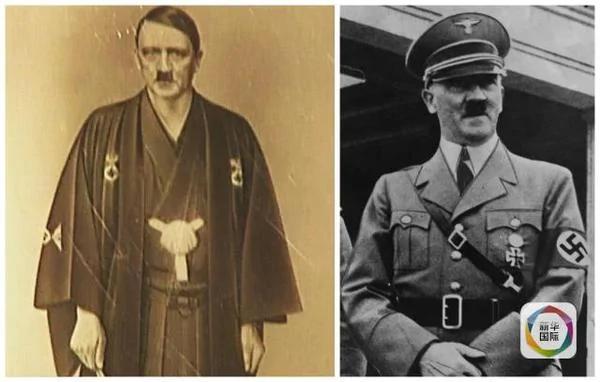 希特勒身穿日本和服照片首次曝光