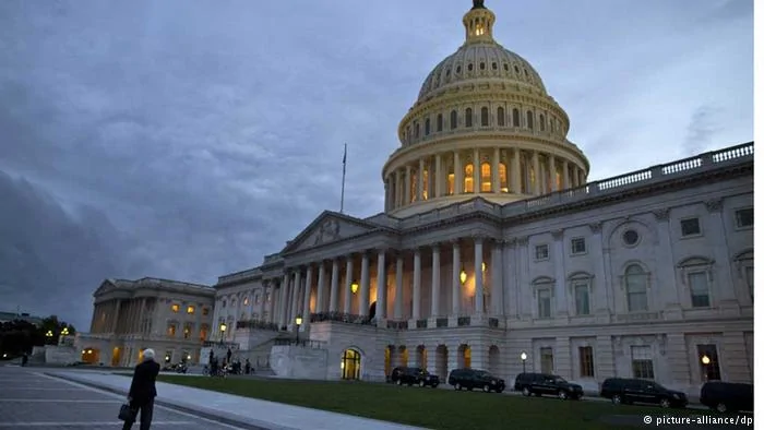 USA Kongress Washington Dämmerung