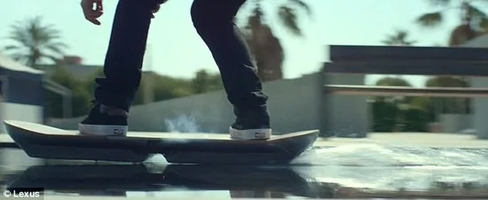 雷克薩斯公司官方承認懸浮滑板真實存在