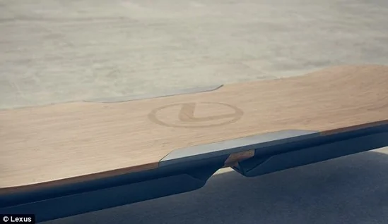 雷克薩斯公司官方承認懸浮滑板真實存在
